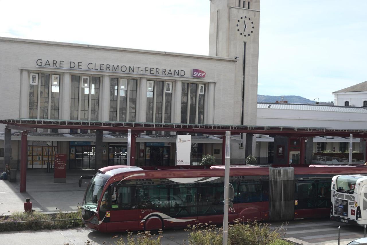 Le Petit Terminus - Gare Sncf Daire Clermont-Ferrand Dış mekan fotoğraf